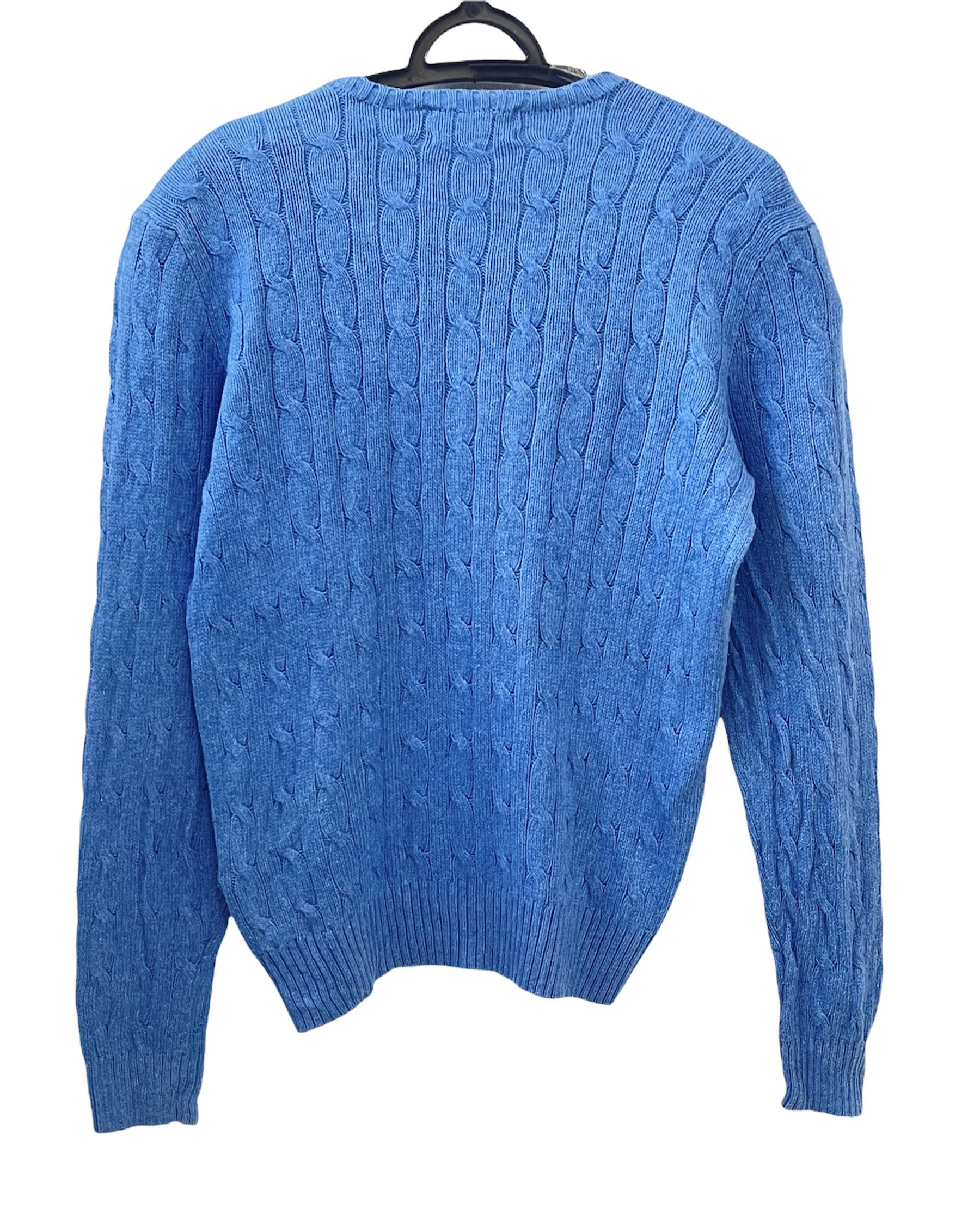 Polo Ralph Lauren 🔥 Pink poney Cable Sweater jumper Silk polo Lauren size M Size US M / EU 48-50 / 2 - 2 Thumbnail