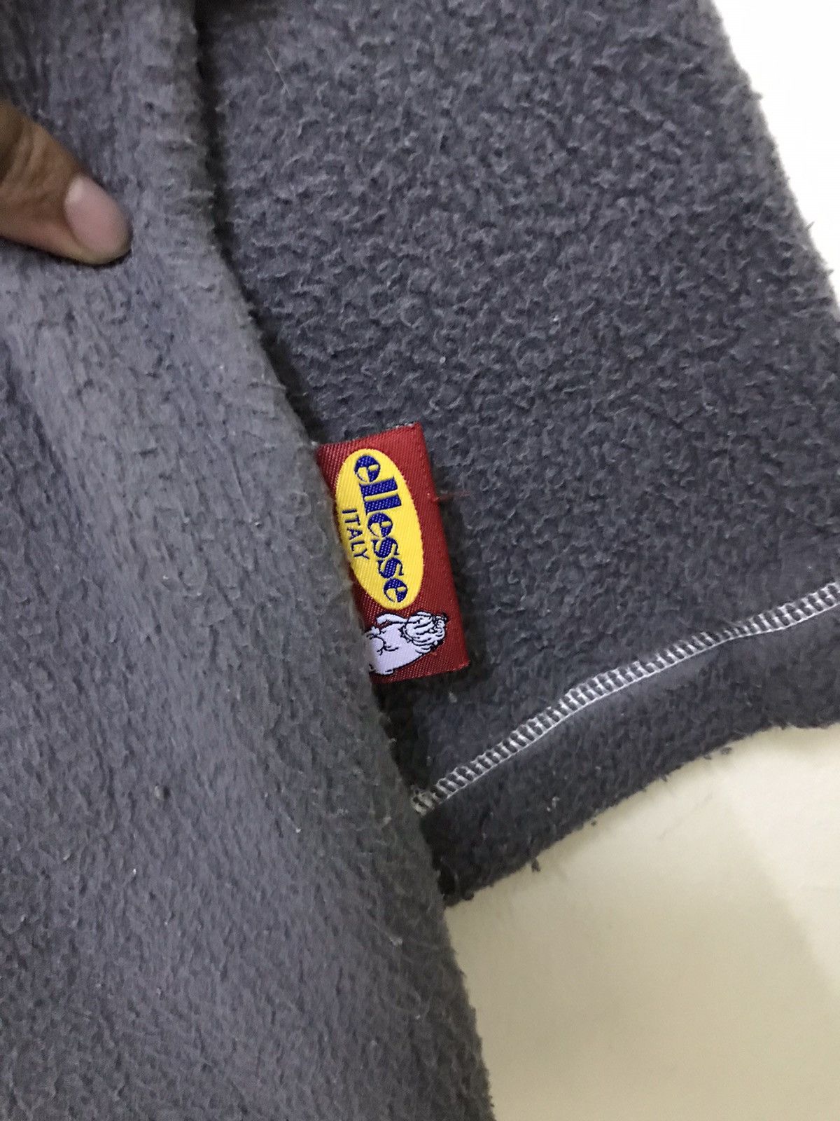Ellesse × Goldwin Vintage Ellesse Goldwin Bulldog Fleece Sweatshirt Size US L / EU 52-54 / 3 - 6 Thumbnail