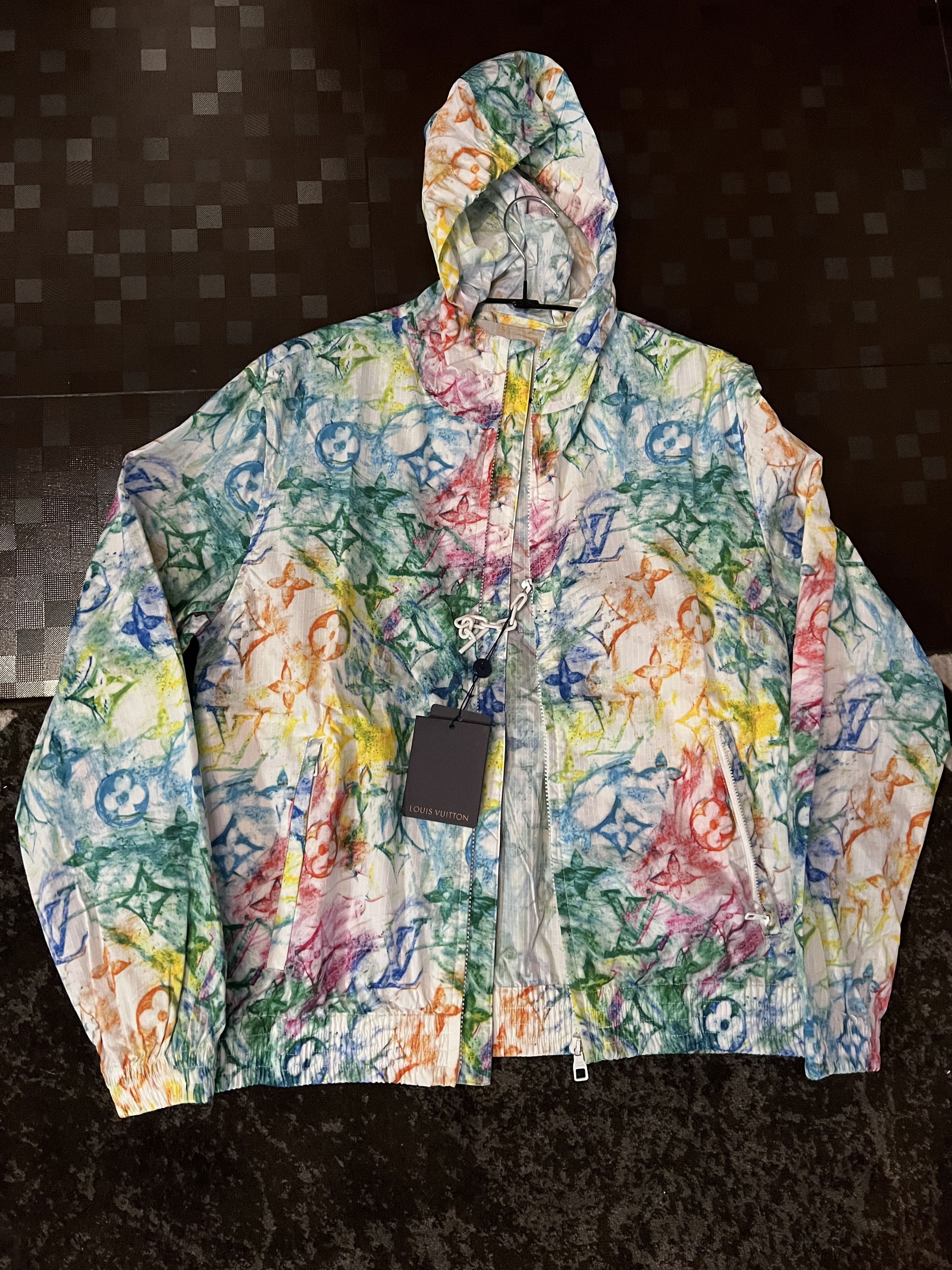 Louis Vuitton Monogram windbreaker jacket