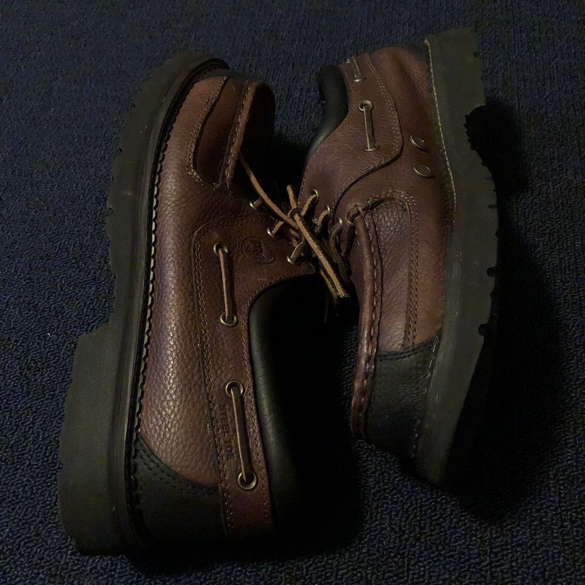 Timberland Vintage Timberland Pro Series Steel Toe Industrial Low Shoes Size US 10 / EU 43 - 3 Thumbnail