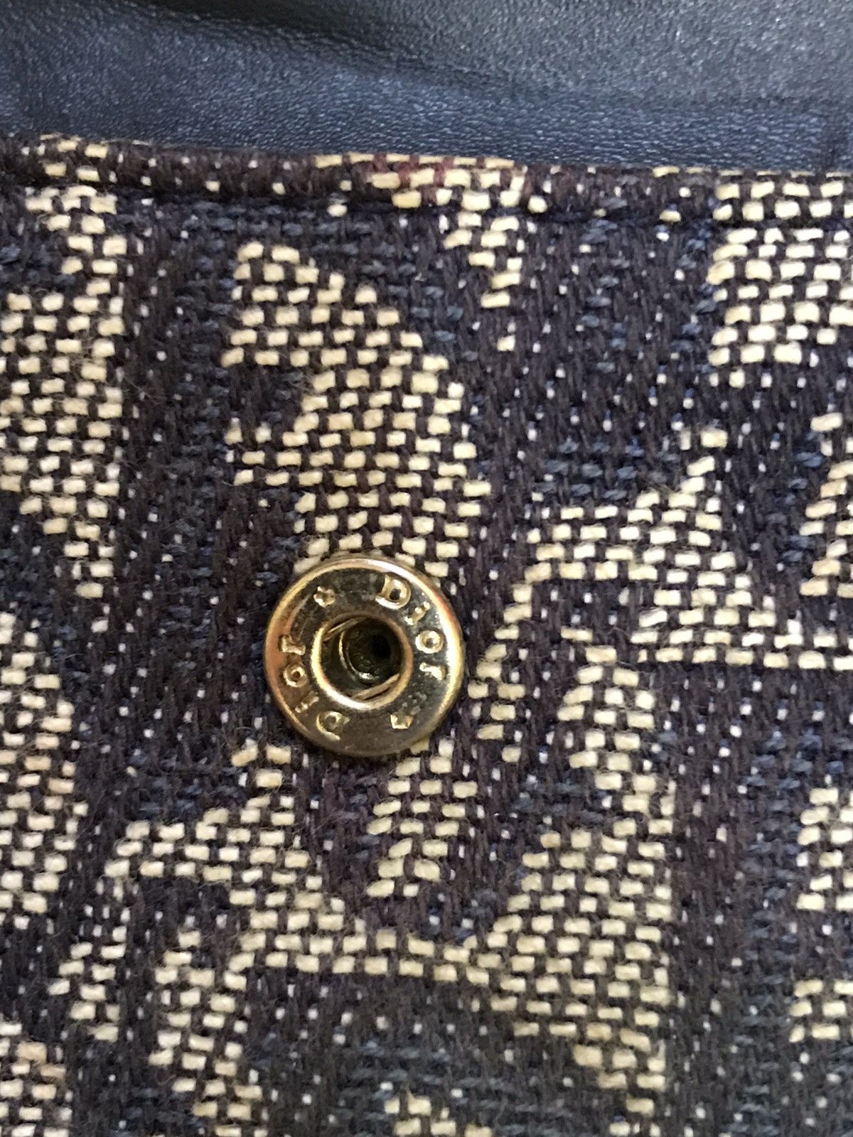 Christian Dior Monsieur Christian Dior Paris Monogram Small Purse Size ONE SIZE - 3 Thumbnail