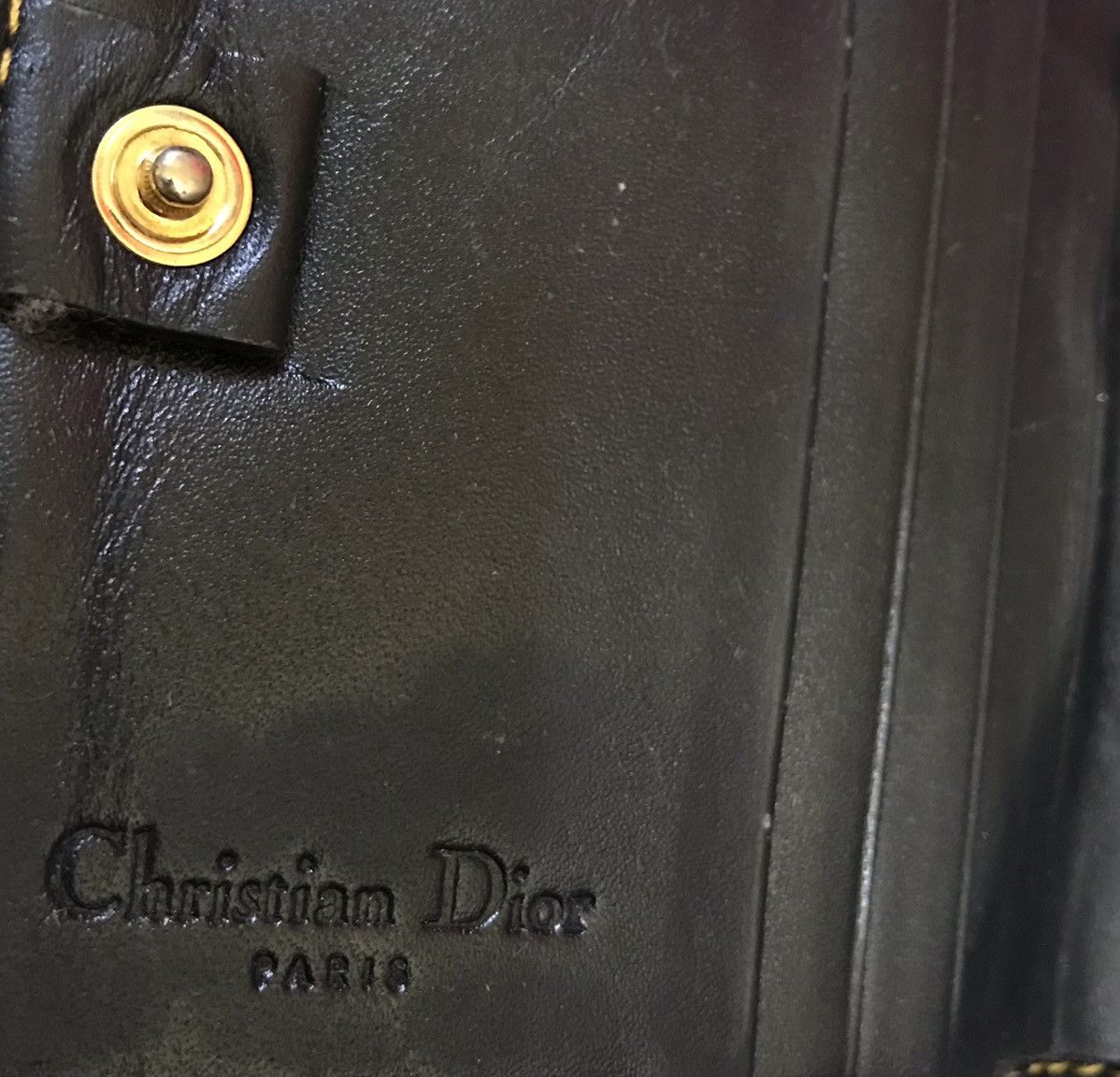 Christian Dior Monsieur Christian Dior Paris Monogram Small Purse Size ONE SIZE - 6 Thumbnail