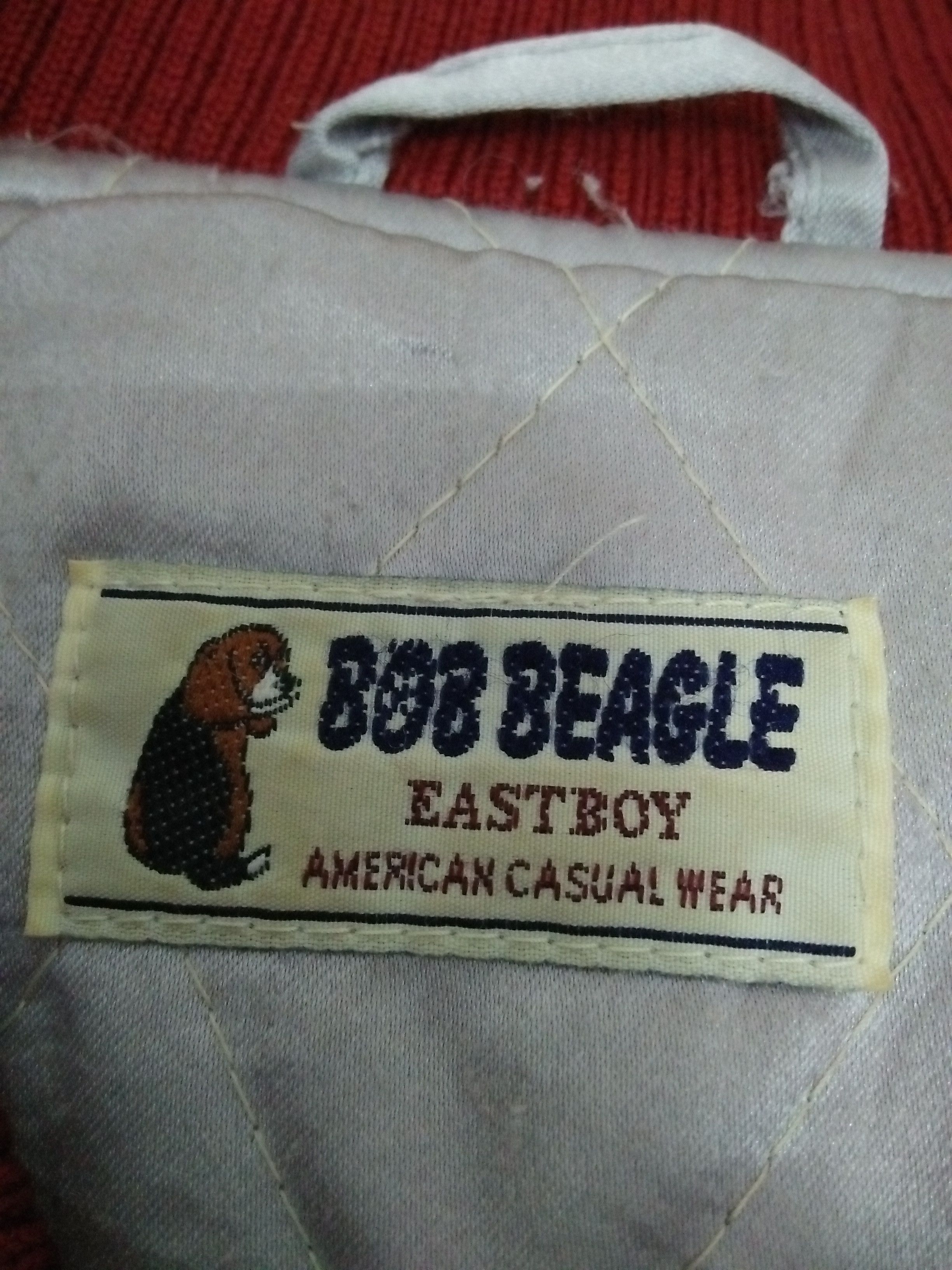Vintage VTG BOB BEAGLE EASTBOY VARSITY JACKET (B167) Size US L / EU 52-54 / 3 - 7 Thumbnail