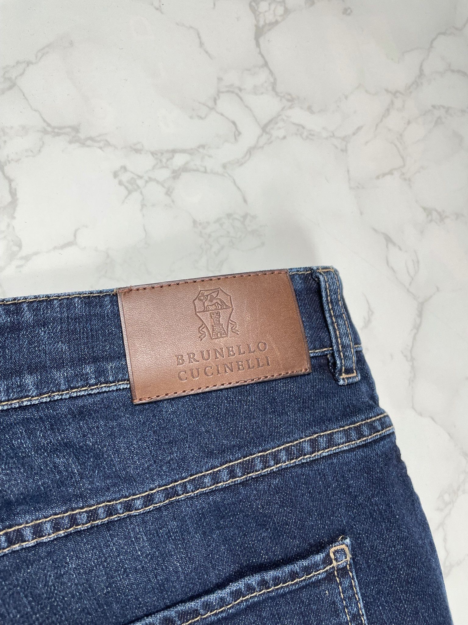 Brunello Cucinelli 🔥75% OFF🔥 [SALE] Brunello Cucinelli Blue Denim Jeans Size US 36 / EU 52 - 17 Thumbnail
