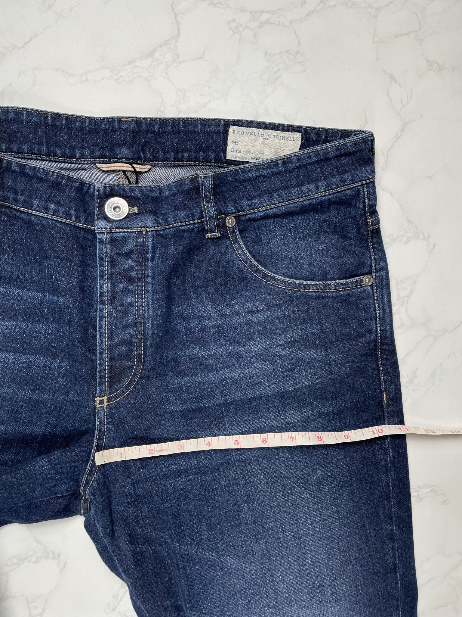 Brunello Cucinelli 🔥75% OFF🔥 [SALE] Brunello Cucinelli Blue Denim Jeans Size US 36 / EU 52 - 3 Thumbnail