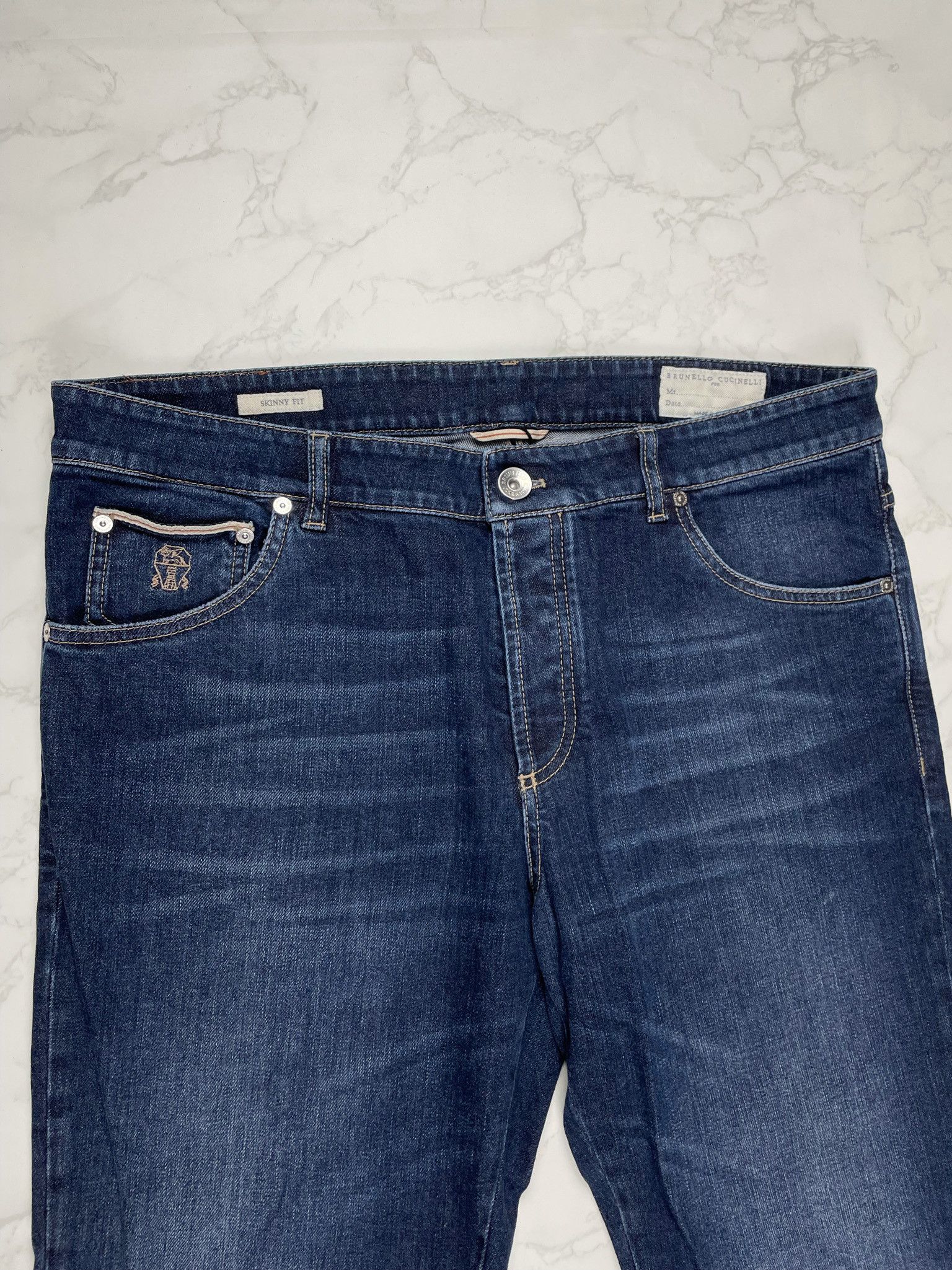 Brunello Cucinelli 🔥75% OFF🔥 [SALE] Brunello Cucinelli Blue Denim Jeans Size US 36 / EU 52 - 7 Thumbnail