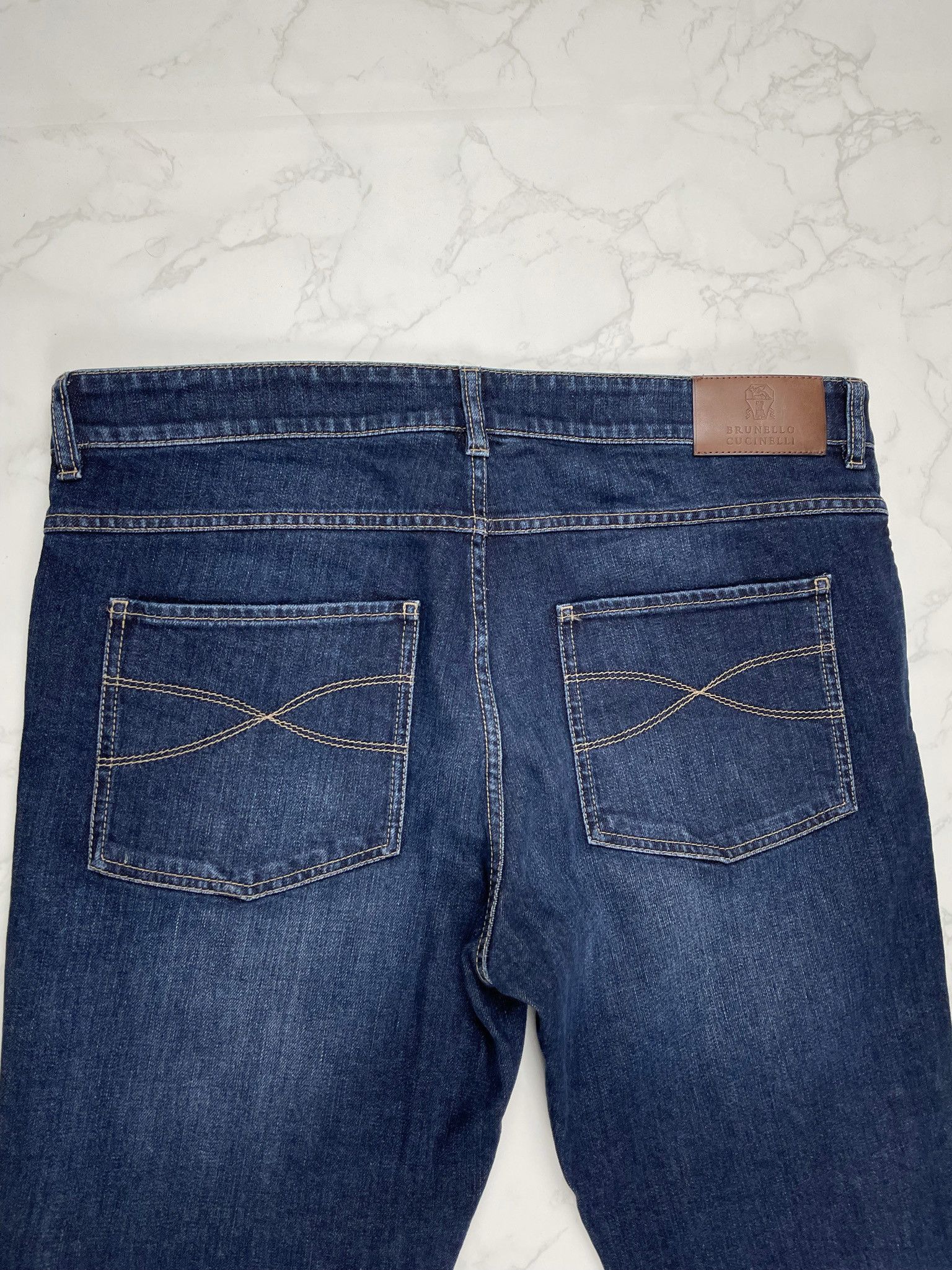 Brunello Cucinelli 🔥75% OFF🔥 [SALE] Brunello Cucinelli Blue Denim Jeans Size US 36 / EU 52 - 16 Thumbnail