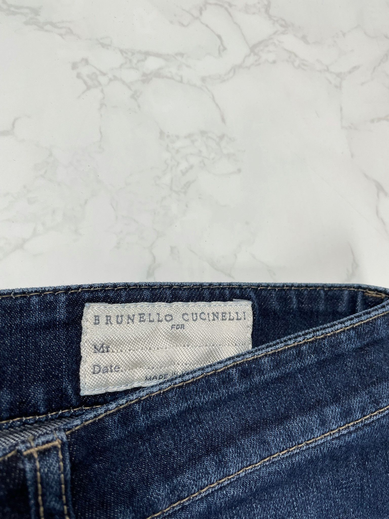 Brunello Cucinelli 🔥75% OFF🔥 [SALE] Brunello Cucinelli Blue Denim Jeans Size US 36 / EU 52 - 10 Thumbnail