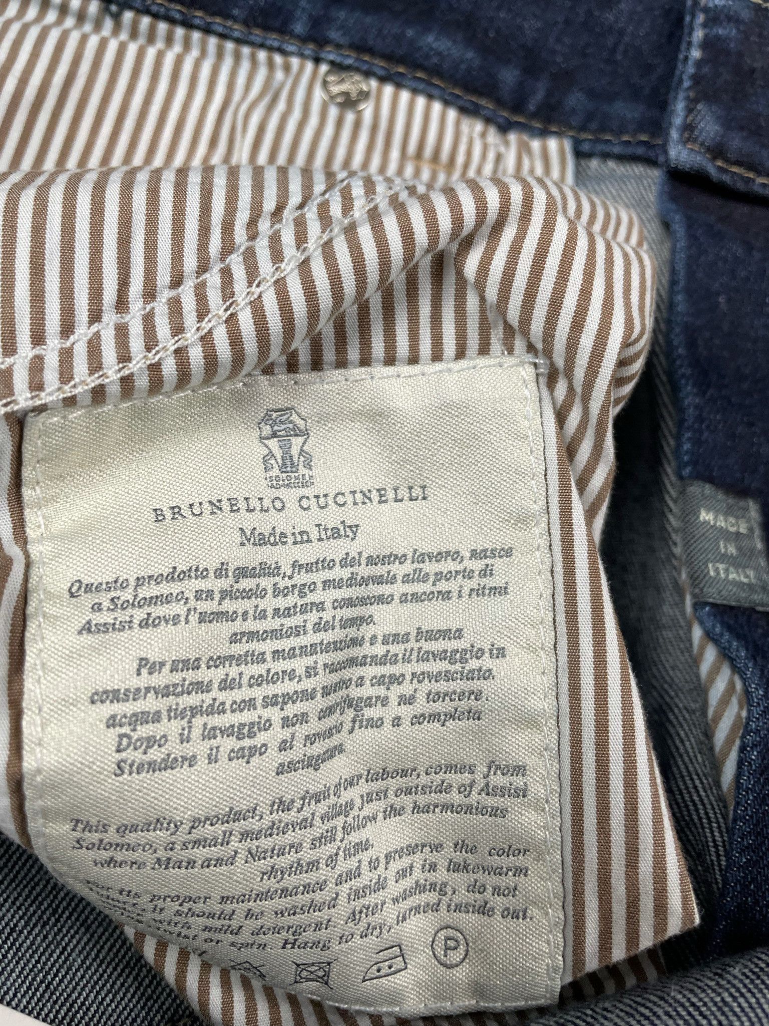 Brunello Cucinelli 🔥75% OFF🔥 [SALE] Brunello Cucinelli Blue Denim Jeans Size US 36 / EU 52 - 12 Thumbnail