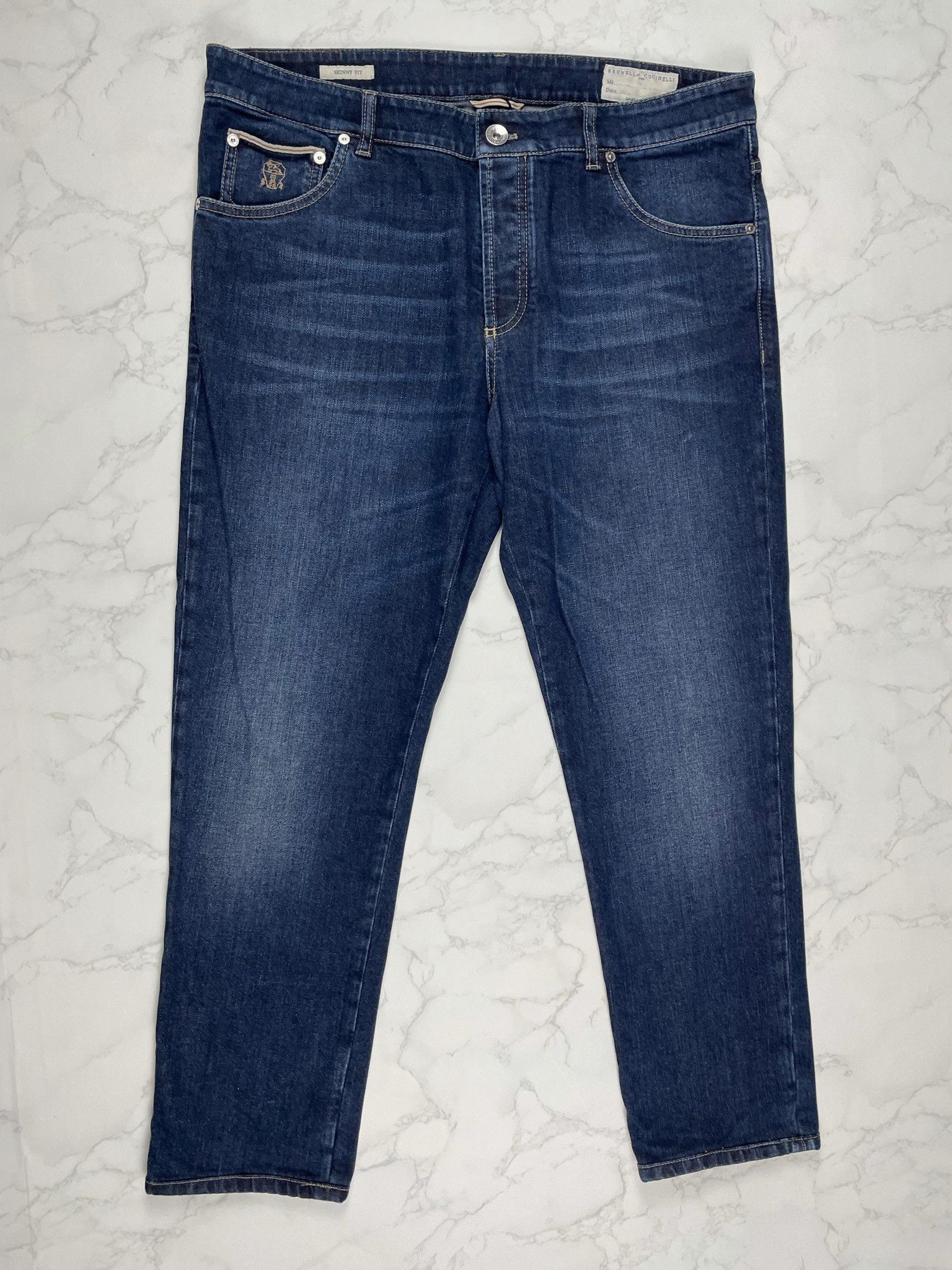 Brunello Cucinelli 🔥75% OFF🔥 [SALE] Brunello Cucinelli Blue Denim Jeans Size US 36 / EU 52 - 6 Thumbnail