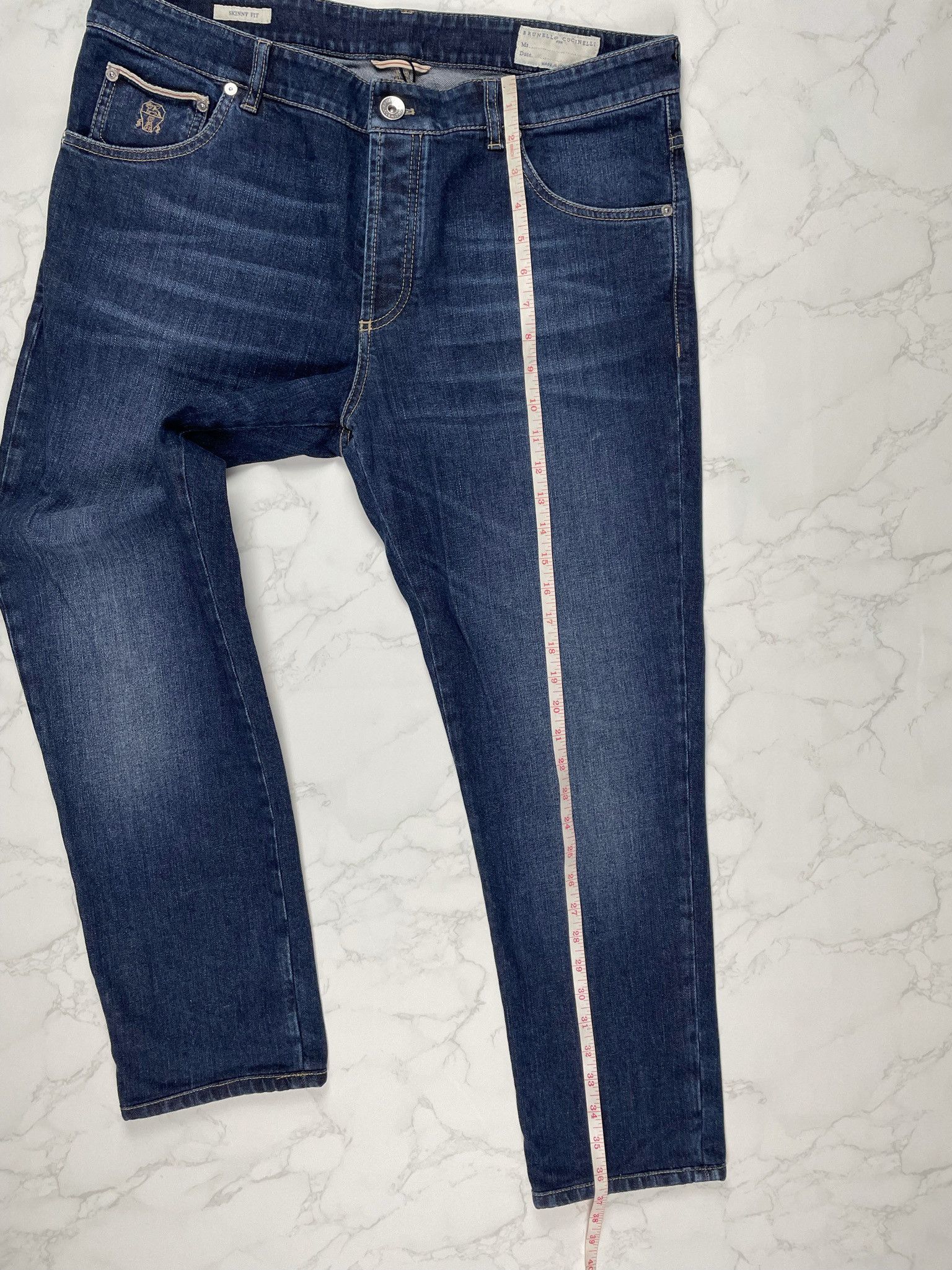 Brunello Cucinelli 🔥75% OFF🔥 [SALE] Brunello Cucinelli Blue Denim Jeans Size US 36 / EU 52 - 4 Thumbnail