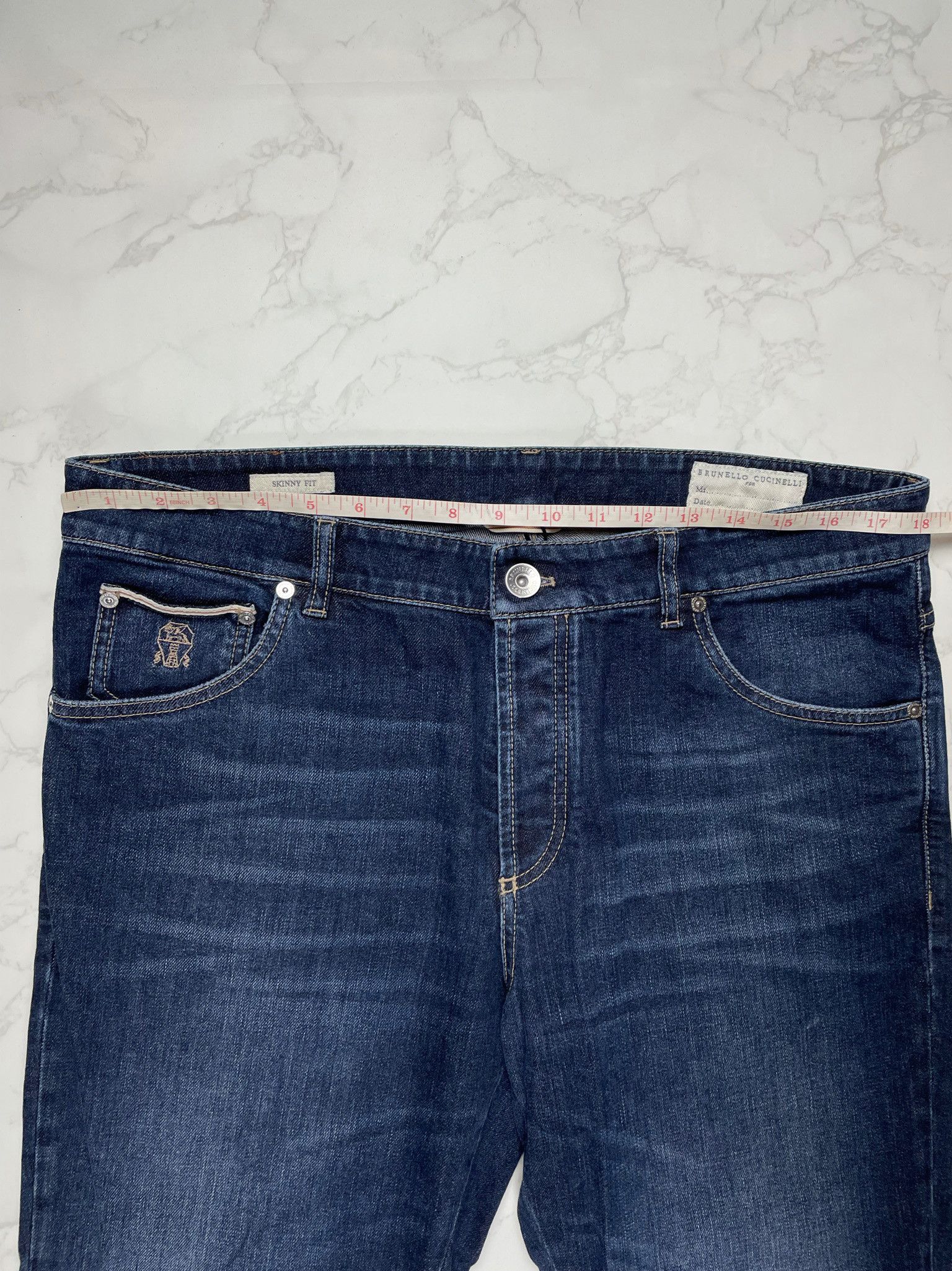 Brunello Cucinelli 🔥75% OFF🔥 [SALE] Brunello Cucinelli Blue Denim Jeans Size US 36 / EU 52 - 2 Thumbnail