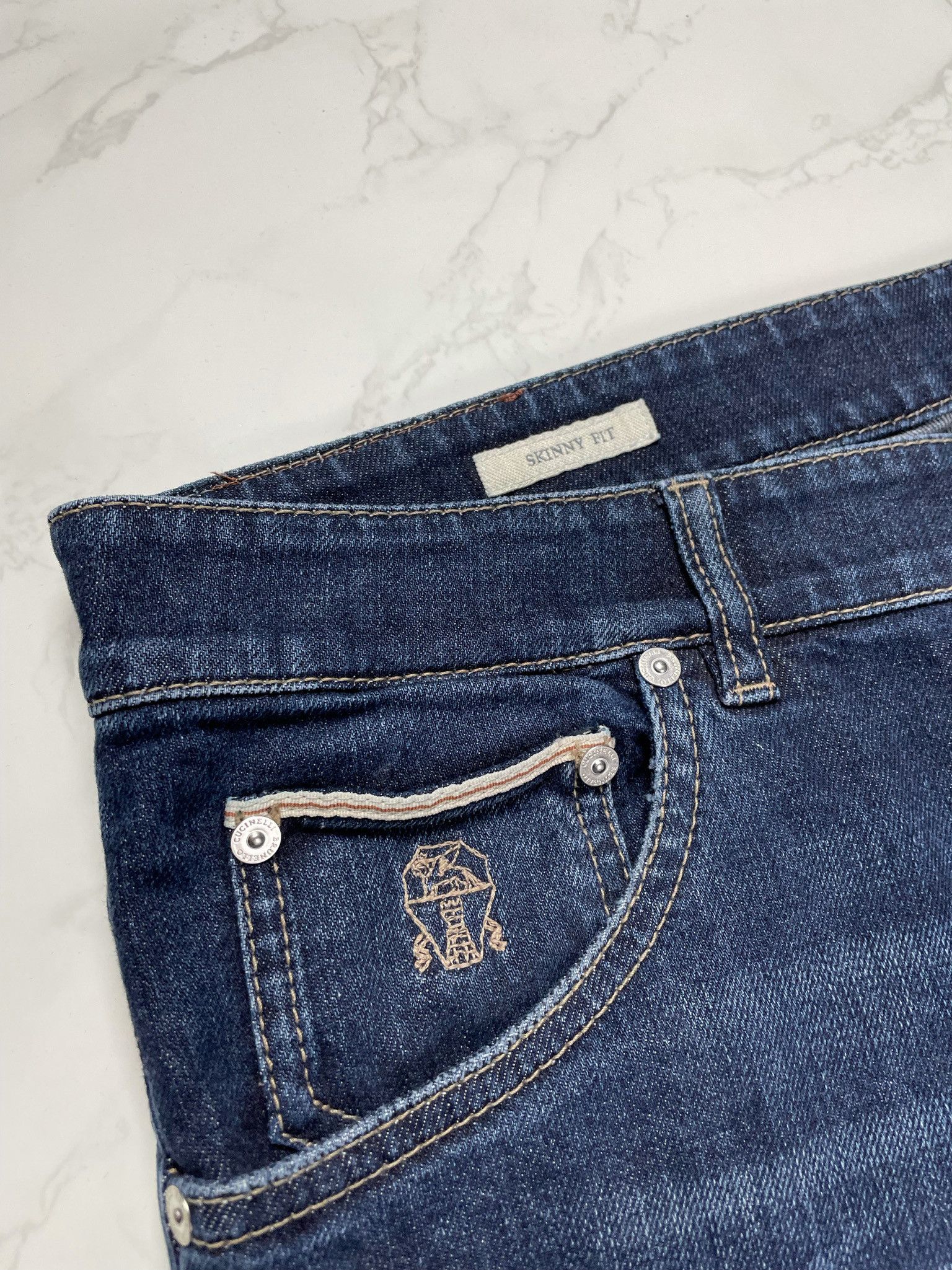 Brunello Cucinelli 🔥75% OFF🔥 [SALE] Brunello Cucinelli Blue Denim Jeans Size US 36 / EU 52 - 8 Thumbnail