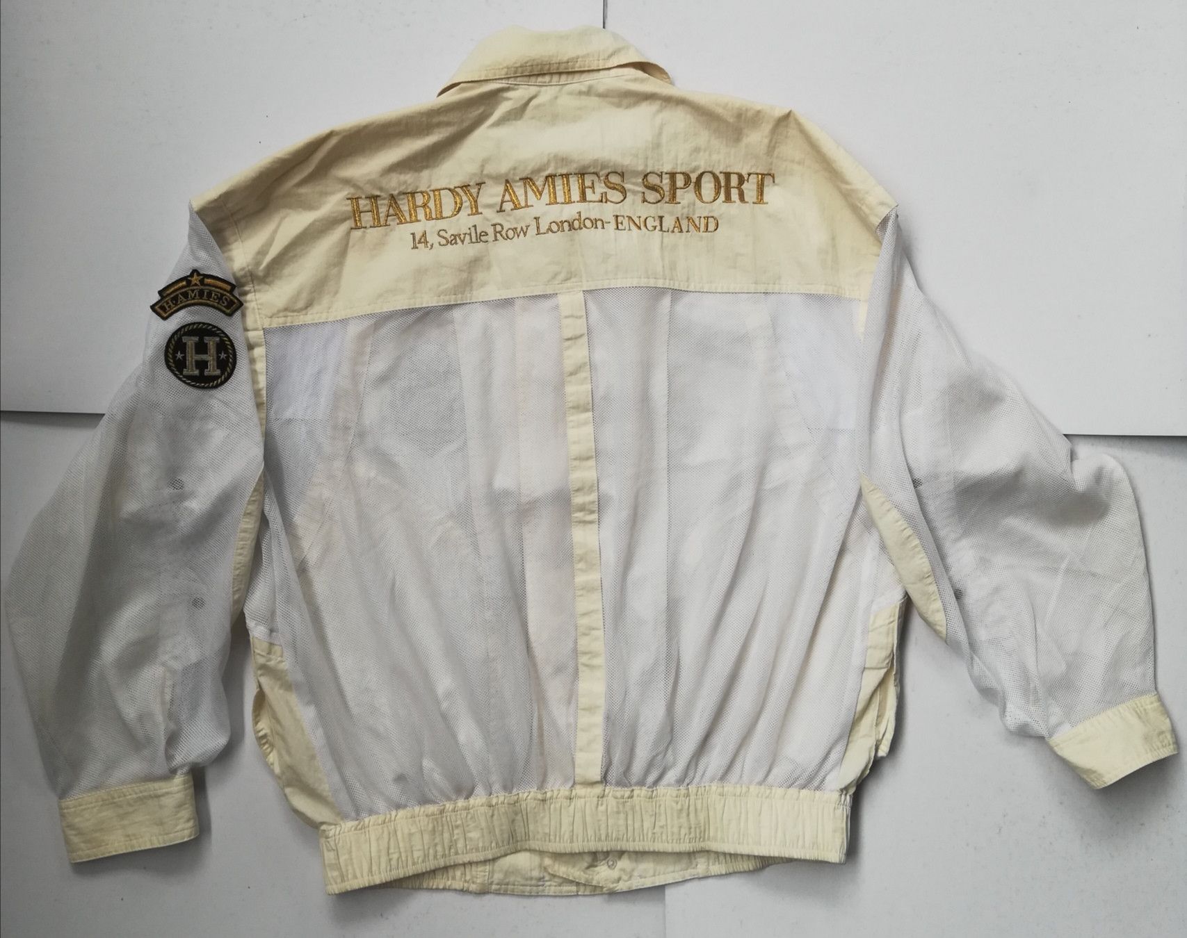 Hardy Amies Hardy Amies Sport Vintage Light Net Jacket Size US M / EU 48-50 / 2 - 2 Thumbnail