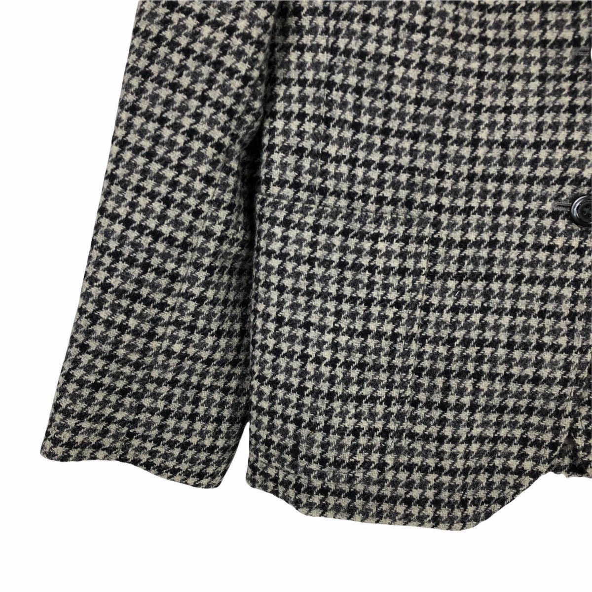Herno Herno Confezioni Di Lusso Houndstooth Pattern Blazer Size 42S - 3 Thumbnail
