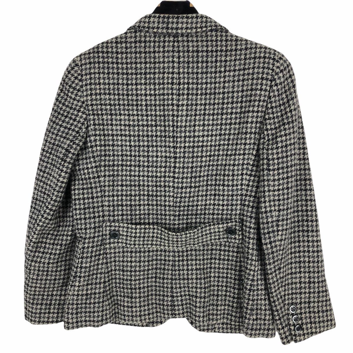 Herno Herno Confezioni Di Lusso Houndstooth Pattern Blazer Size 42S - 12 Thumbnail