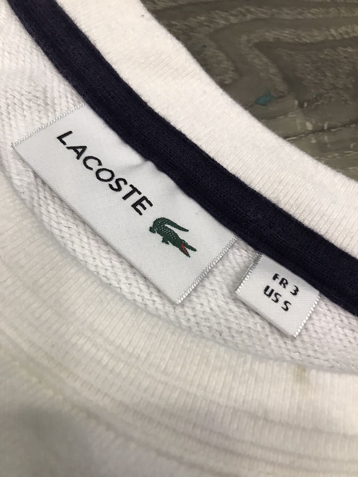 Lacoste Striped Lacoste Crewneck sweatshirt Size US M / EU 48-50 / 2 - 10 Thumbnail