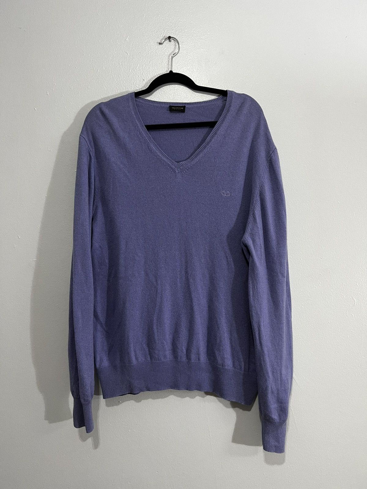 Valentino Valentino Wool Cashmere Sweater Size US XL / EU 56 / 4 - 1 Thumbnail