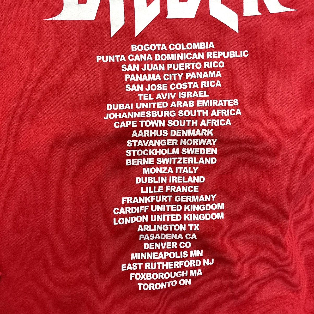 Justin Bieber 2017 Justin Bieber “Purpose World Tour” Offical Merch Hoodie Size US XL / EU 56 / 4 - 8 Thumbnail