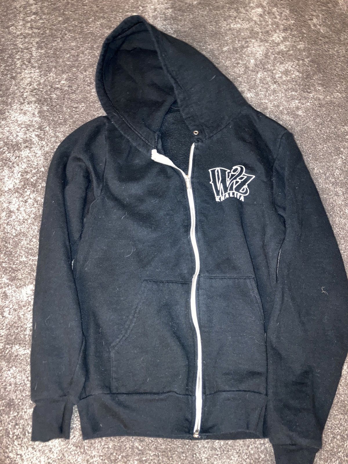 American Apparel Wiz Khalifa Zip-Up Hoodie | Grailed