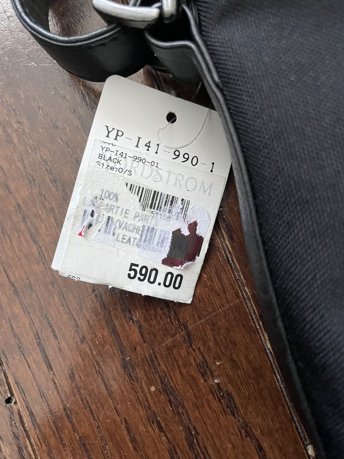 Y's for Men × Yohji Yamamoto Yohji Yamamoto Ys Shoulder Bag Cordura Leather Black Size ONE SIZE - 4 Thumbnail