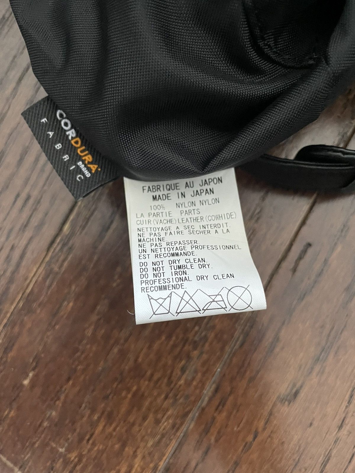 Y's for Men × Yohji Yamamoto Yohji Yamamoto Ys Shoulder Bag Cordura Leather Black Size ONE SIZE - 5 Thumbnail