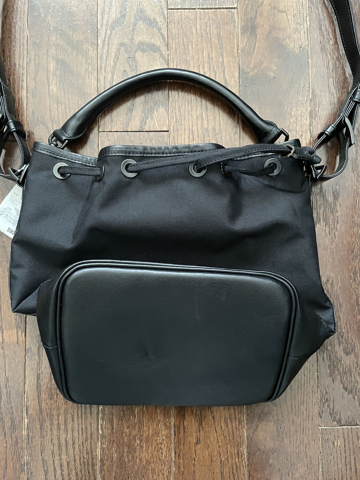 Y's for Men × Yohji Yamamoto Yohji Yamamoto Ys Shoulder Bag Cordura Leather Black Size ONE SIZE - 2 Thumbnail
