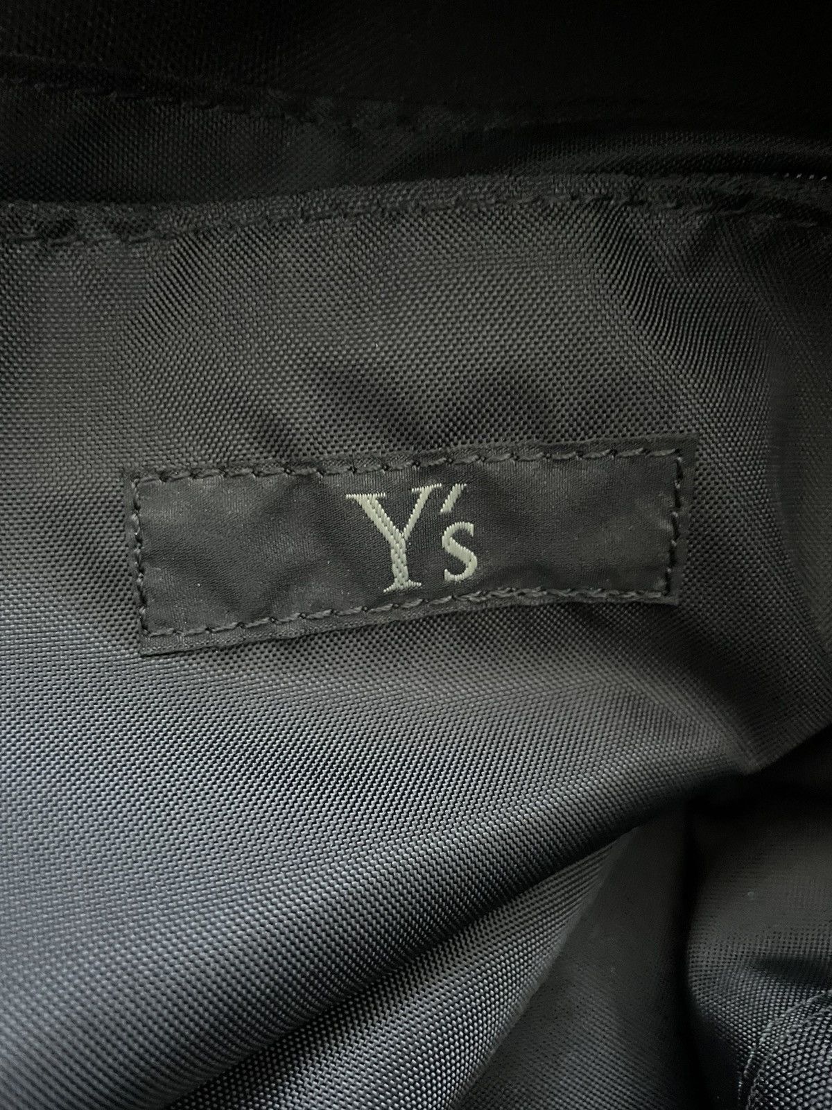 Y's for Men × Yohji Yamamoto Yohji Yamamoto Ys Shoulder Bag Cordura Leather Black Size ONE SIZE - 6 Thumbnail