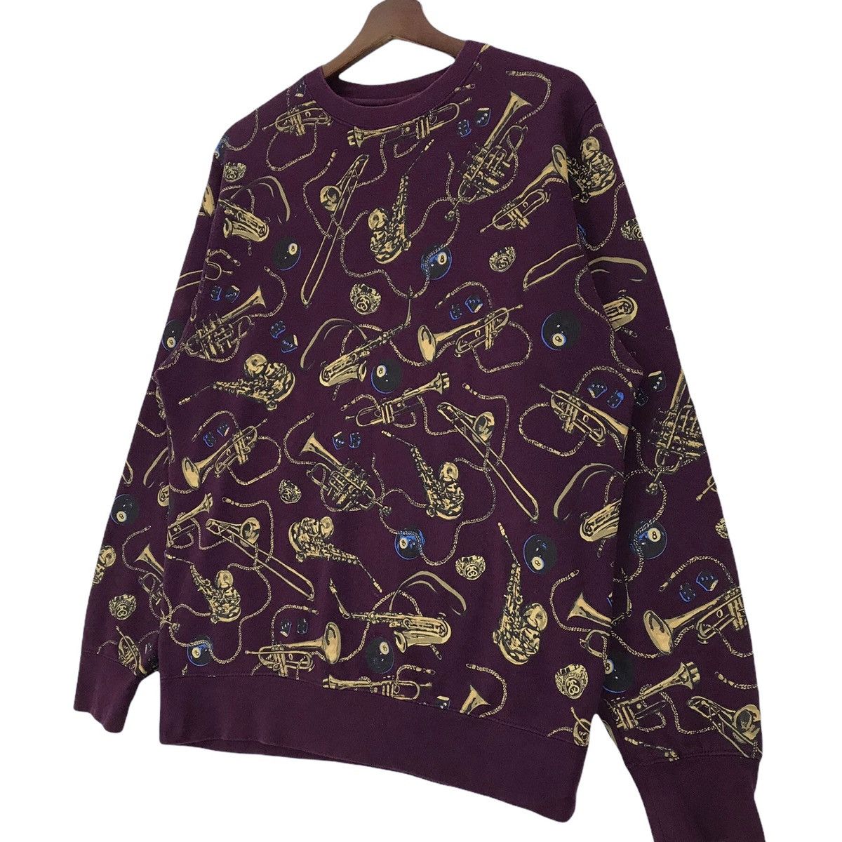 Stussy STUSSY Crewneck Sweatshirt Full Print Stussy Size US M / EU 48-50 / 2 - 2 Thumbnail