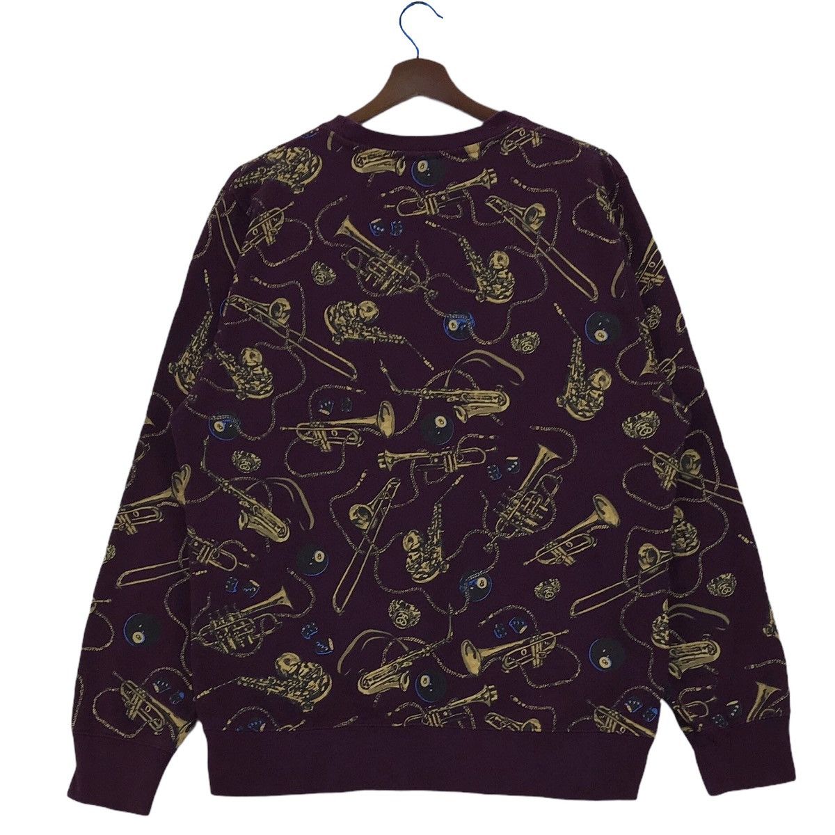 Stussy STUSSY Crewneck Sweatshirt Full Print Stussy Size US M / EU 48-50 / 2 - 7 Thumbnail