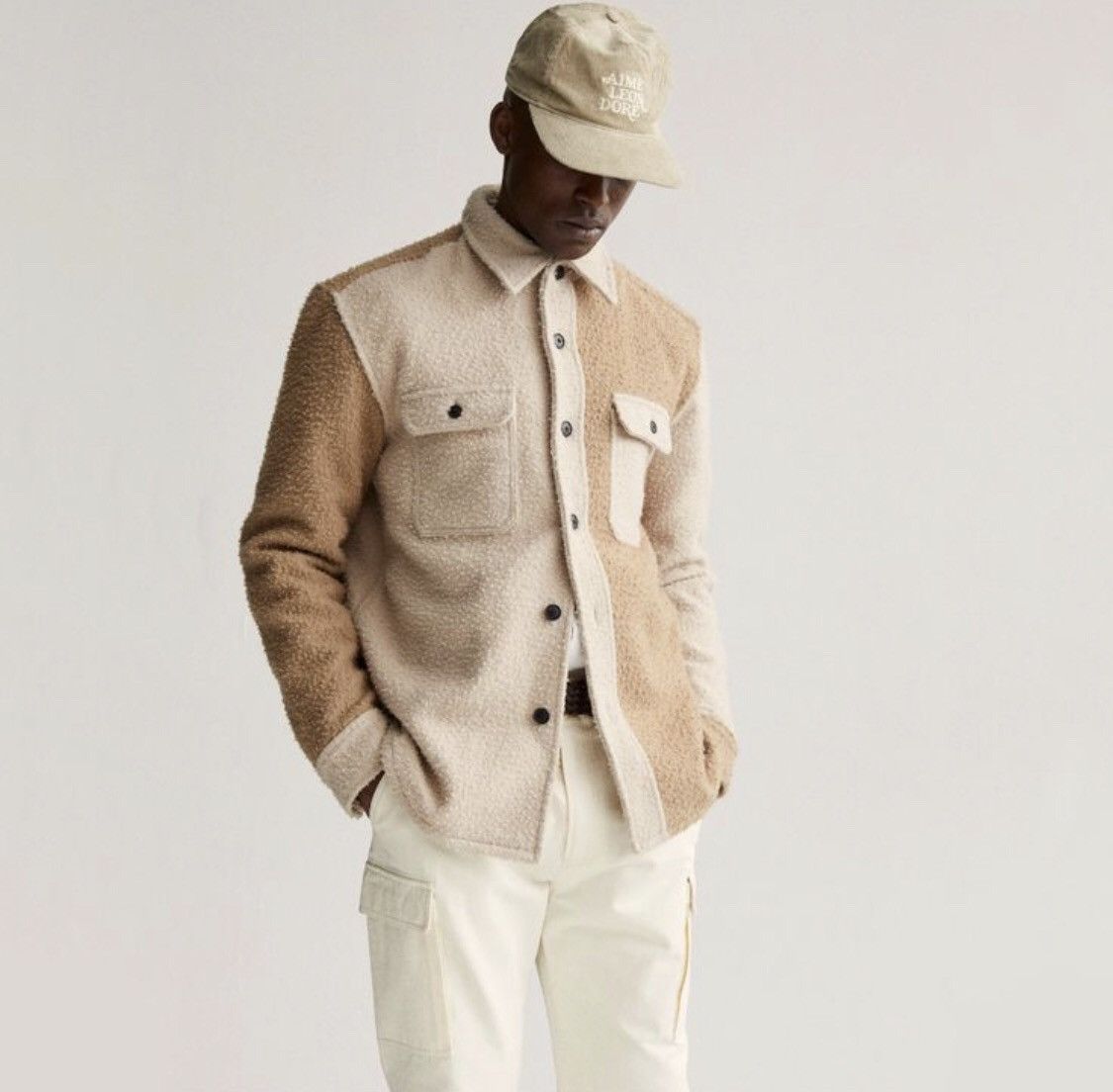 Aime Leon Dore Aime Leon Dore Casentino Wool Overshirt Size L 