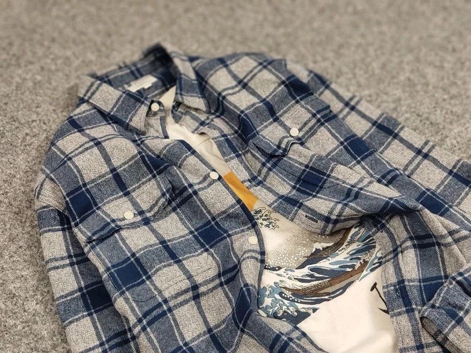Flannel Vintage Flannel Shirt Travis Scott Style Size US M / EU 48-50 / 2 - 7 Thumbnail