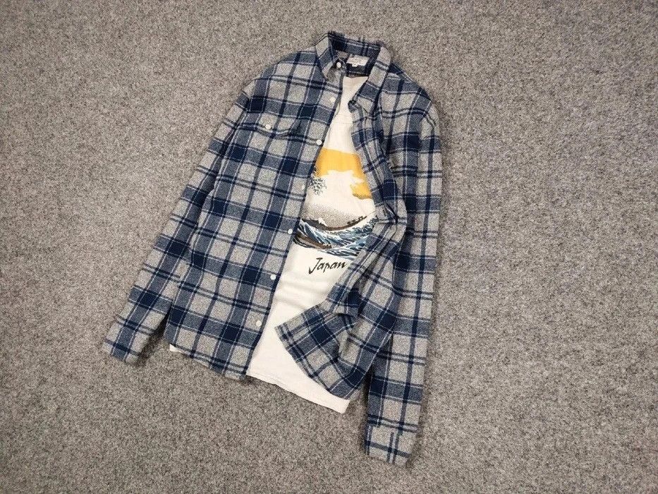 Flannel Vintage Flannel Shirt Travis Scott Style Size US M / EU 48-50 / 2 - 3 Thumbnail