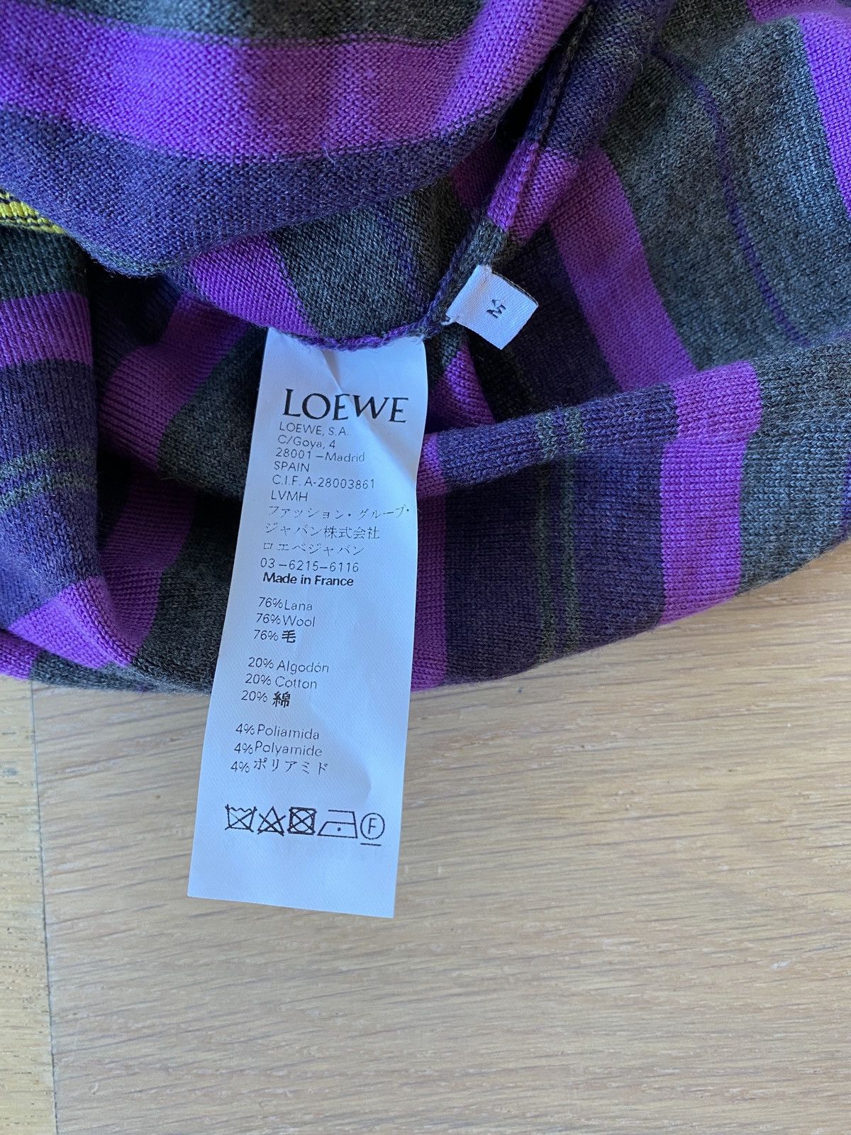 Loewe Multi colors stripes crewneck sweater Size US M / EU 48-50 / 2 - 7 Thumbnail