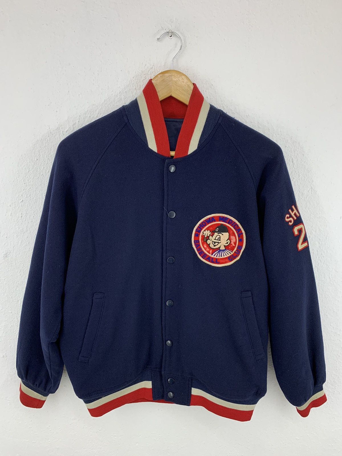 Vintage Tamazawa Sporting Showa Baseball Varsity Jacket | Grailed