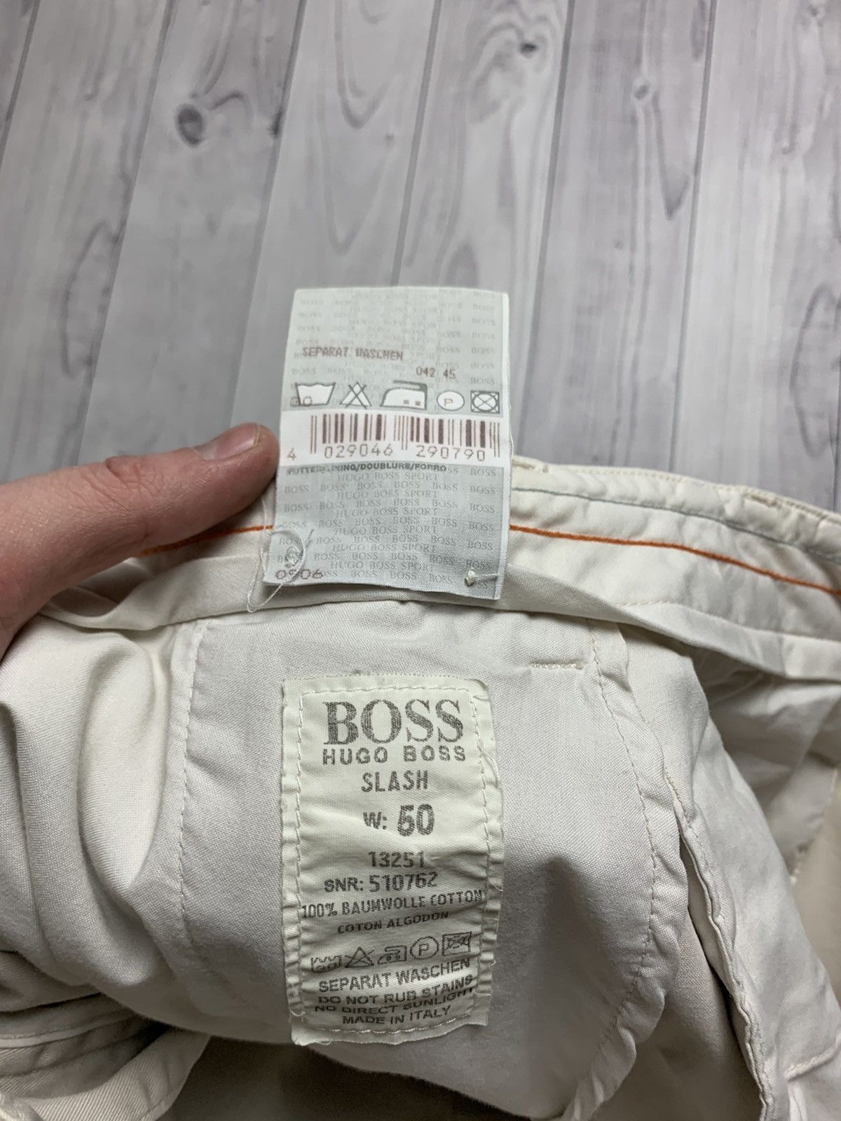 Hugo Boss × Vintage Vintage pants Hugo Boss Sport pocket size 50 Size US 34 / EU 50 - 12 Thumbnail