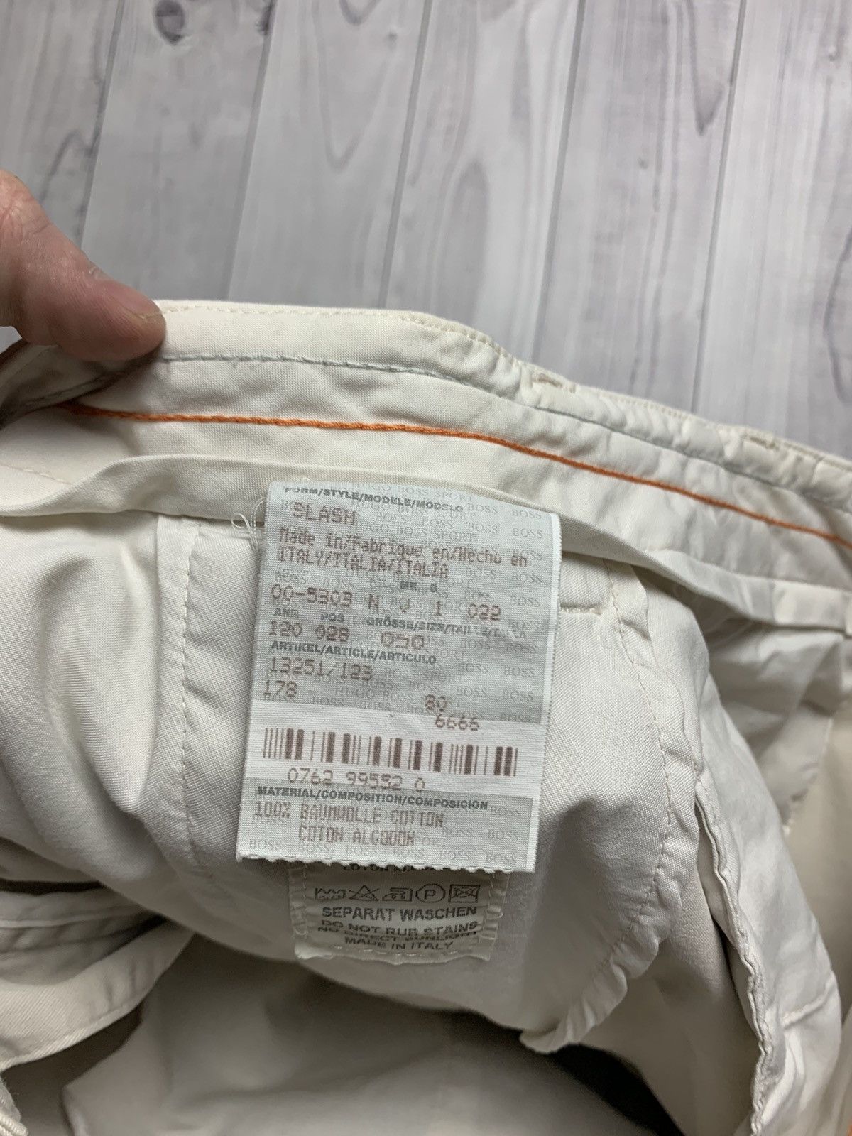 Hugo Boss × Vintage Vintage pants Hugo Boss Sport pocket size 50 Size US 34 / EU 50 - 13 Thumbnail