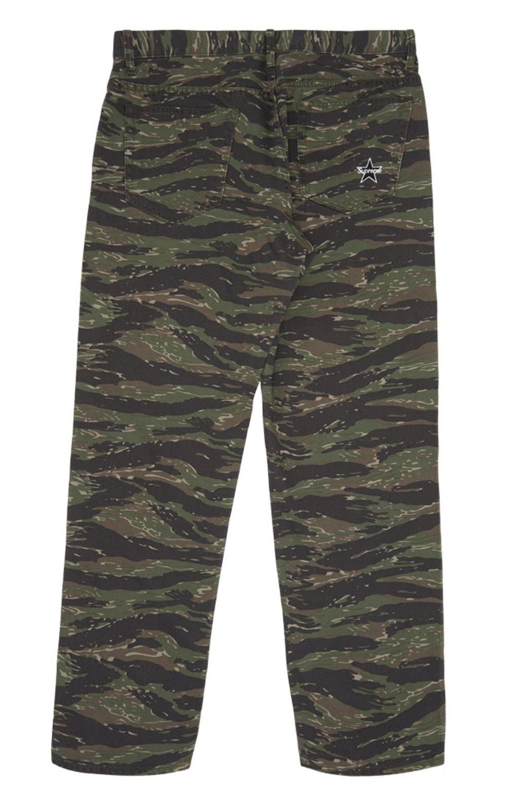 Supreme Supreme Regular Jean Tigerstripe Camo Sz: 30 | Grailed