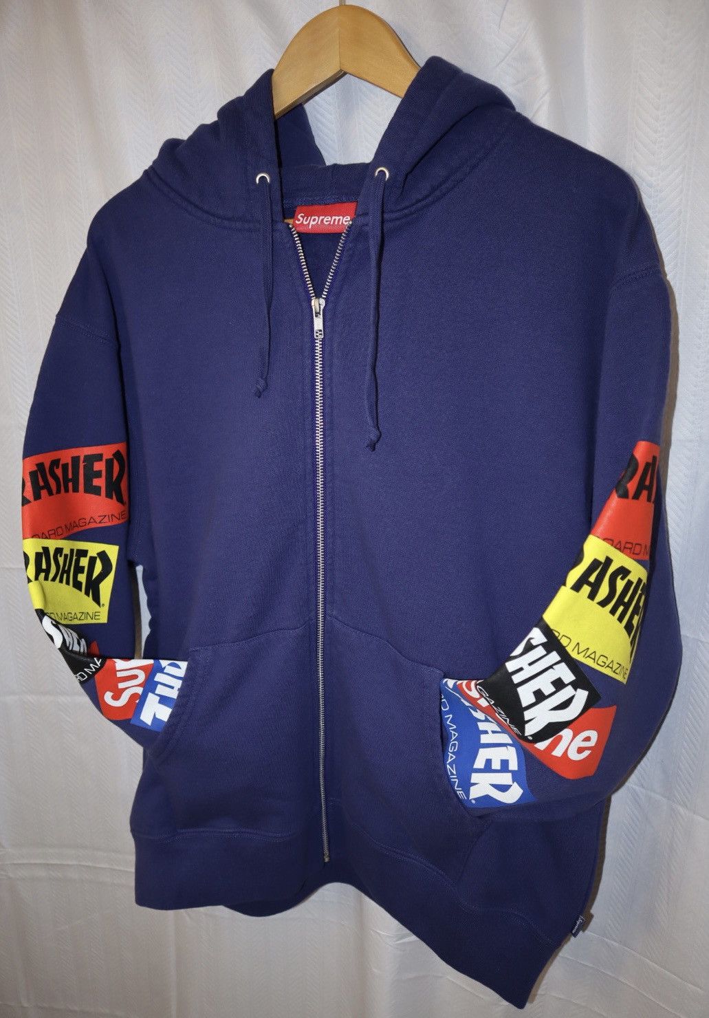 Supreme × Thrasher Supreme x Thrasher Multi Logo Hooded