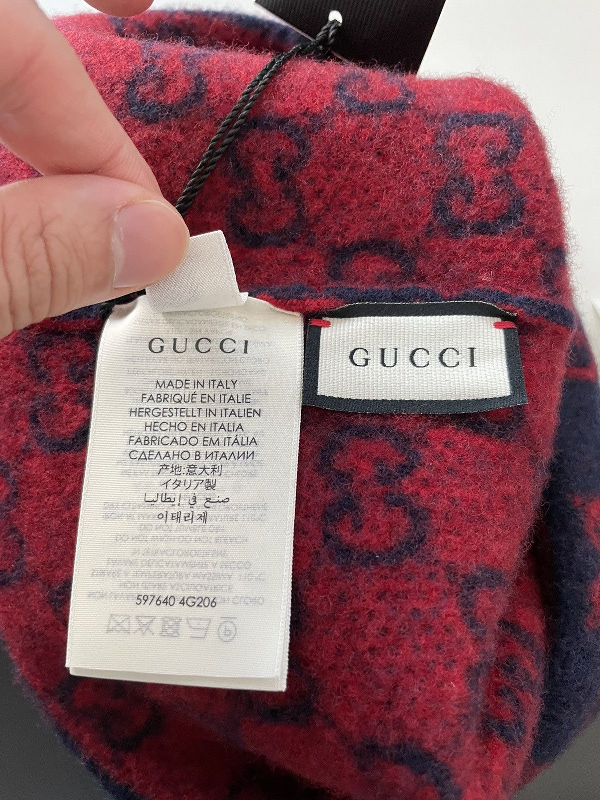 Gucci Limited Runway Sold Out Brand NEW Monogram GG Logo Wool Hat Size ONE SIZE - 17 Thumbnail