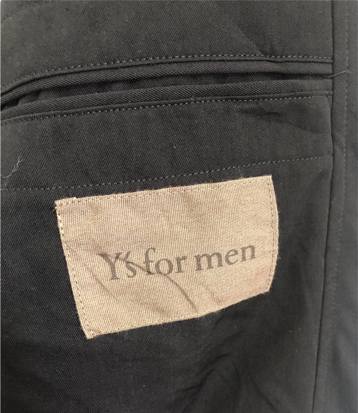 Y's for Men × Yohji Yamamoto Vintage Yohji Yamamoto Ys For Men DoubLure De Manche Cupro Size US M / EU 48-50 / 2 - 8 Thumbnail