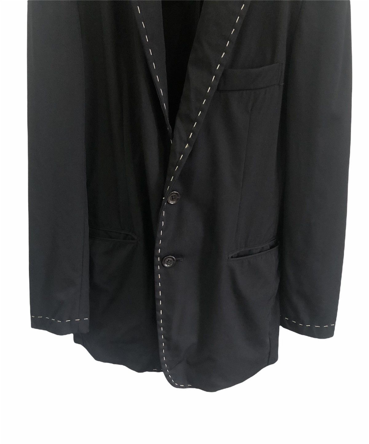 Y's for Men × Yohji Yamamoto Vintage Yohji Yamamoto Ys For Men DoubLure De Manche Cupro Size US M / EU 48-50 / 2 - 3 Thumbnail