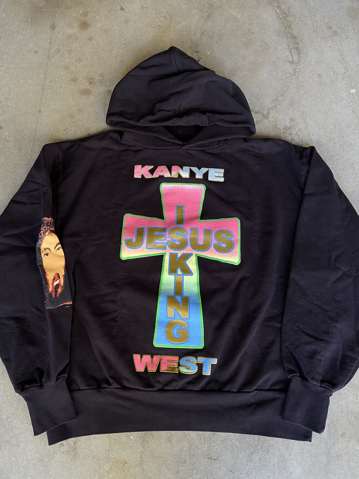AWGE × Kanye West DS Kanye Awge For JIK Jesus Is King Merch Cross ...