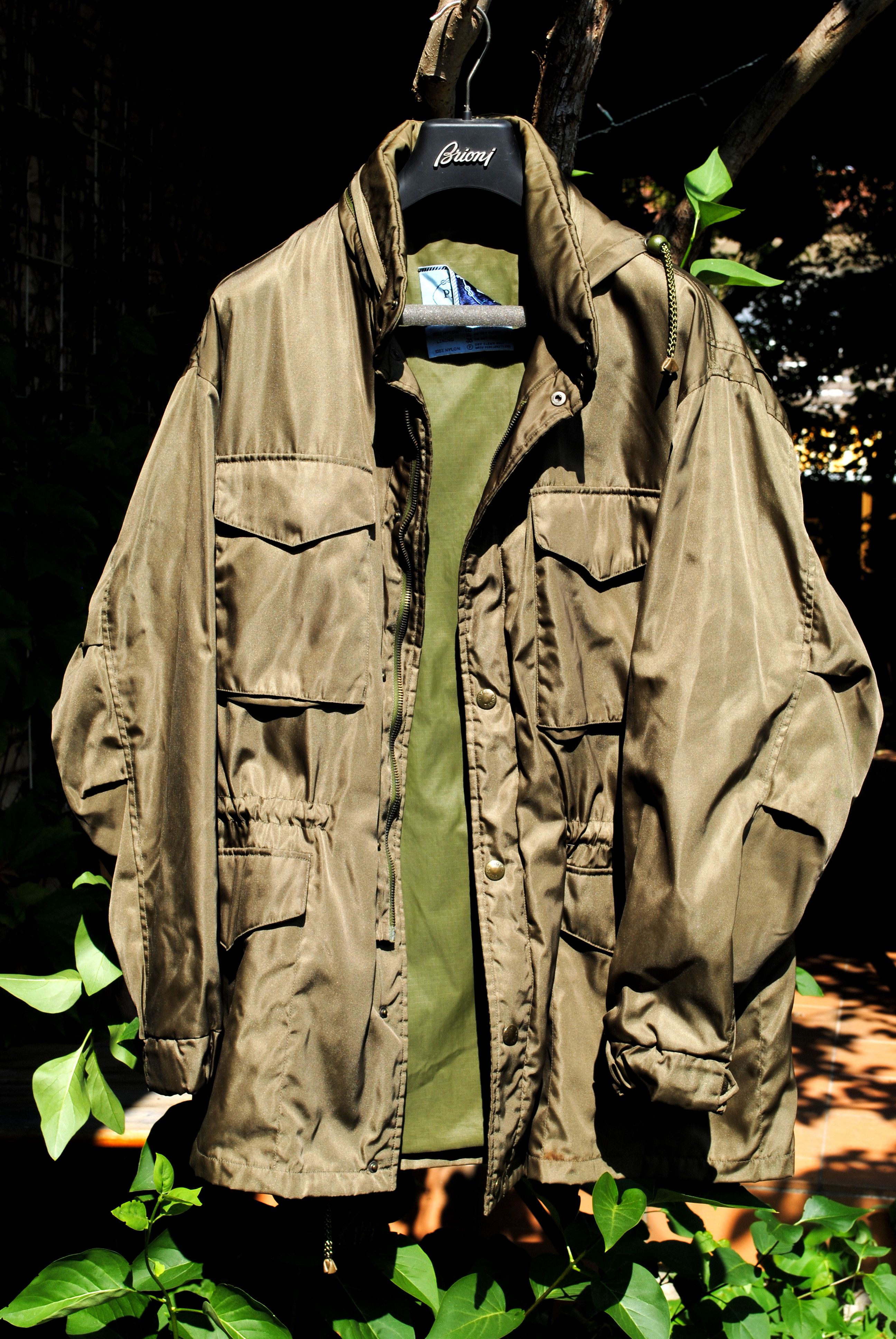 Prada Vintage PRADA Mainline M-65 Field Military Nylon