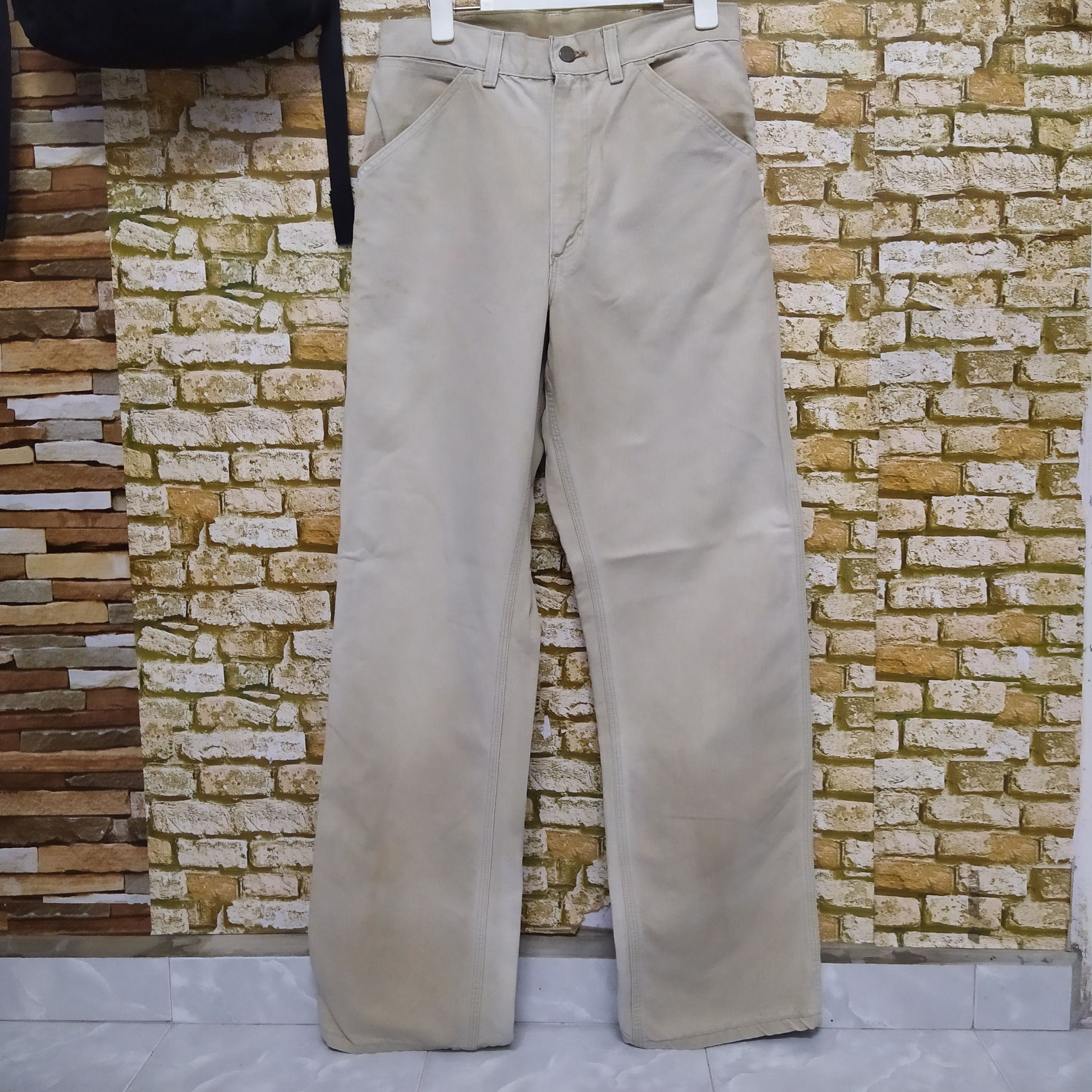 Carhartt VTG CARHARTT MADE IN USA CARPENTER DUCK CANVAS (D283) Size US 29 - 4 Thumbnail