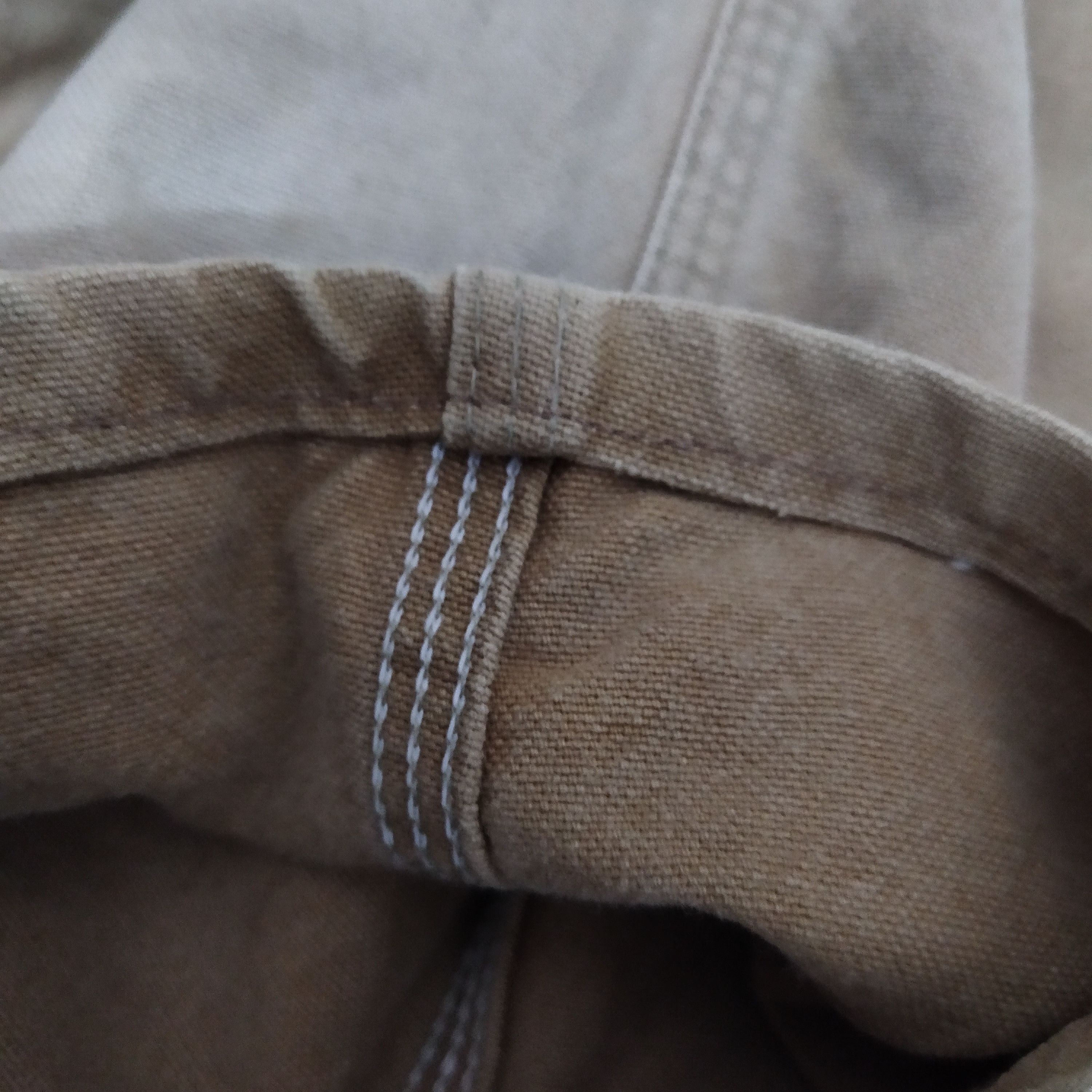 Carhartt VTG CARHARTT MADE IN USA CARPENTER DUCK CANVAS (D283) Size US 29 - 7 Thumbnail