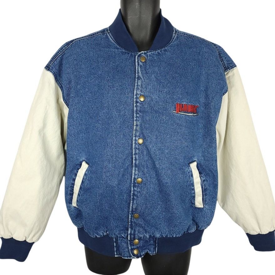 Highlander Varsity Bomber Jacket Vintage 90s Movie Promo