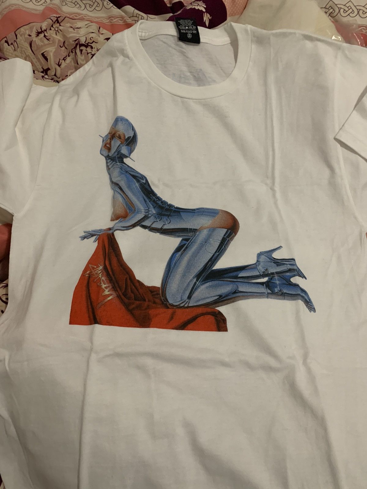 Stussy hajime sorayama Short Sleeve T Shirts