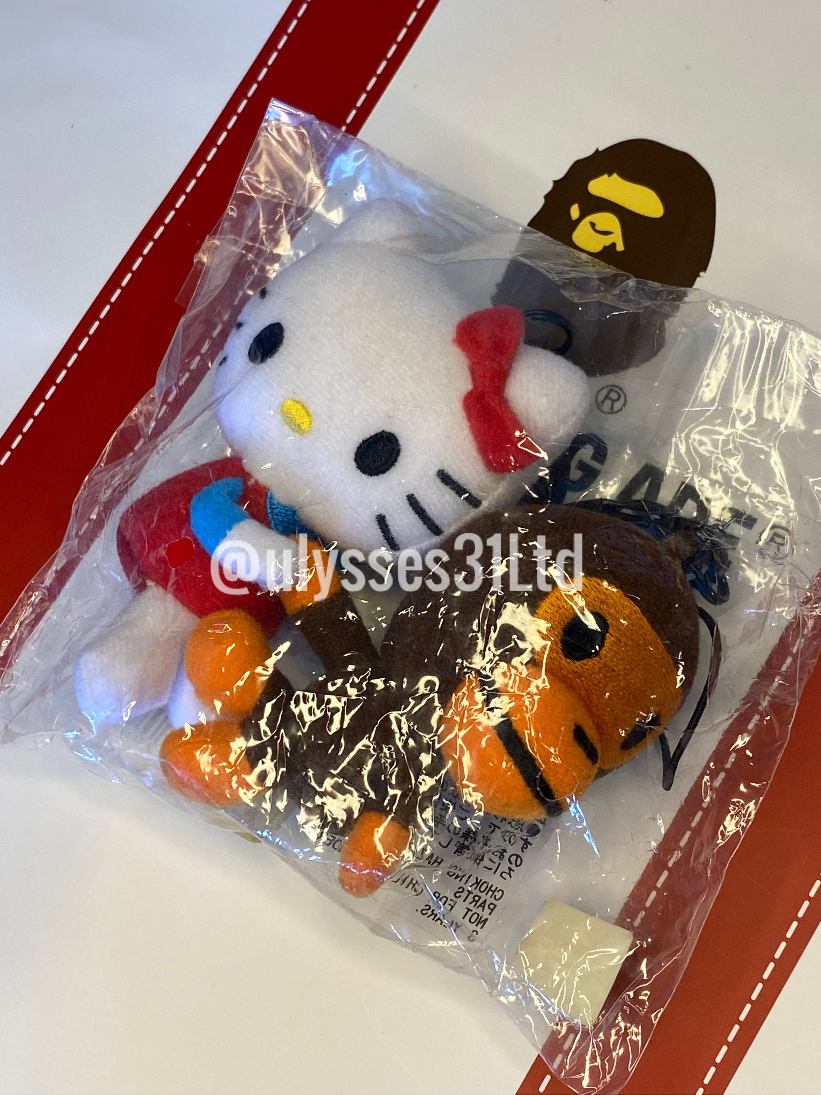 Bape Bape Hello Kitty Baby Milo Keychain | Grailed