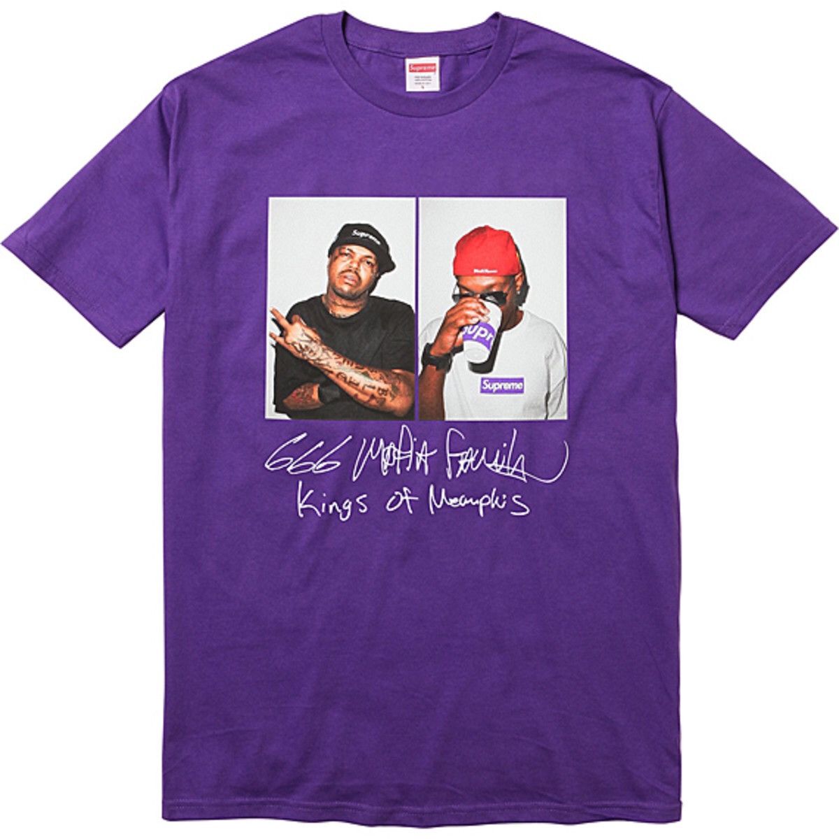 Supreme Supreme Three 6 Mafia Photo Tee S/S12 | Grailed